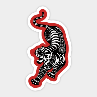 Year Of The Tiger Sticker